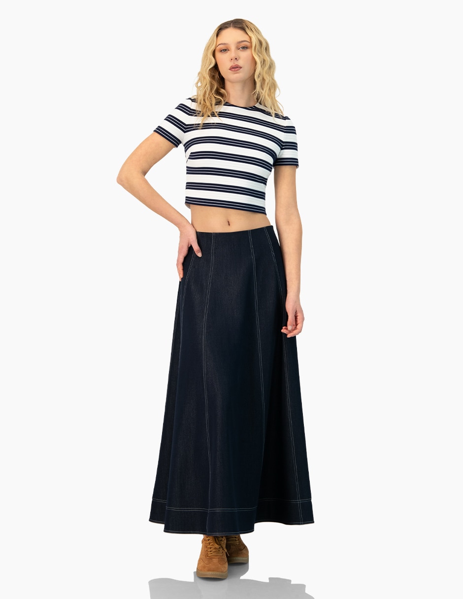 Blusa manga corta para mujer 4
