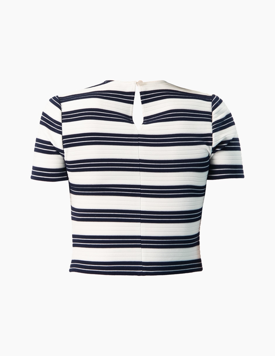 Blusa manga corta para mujer 8