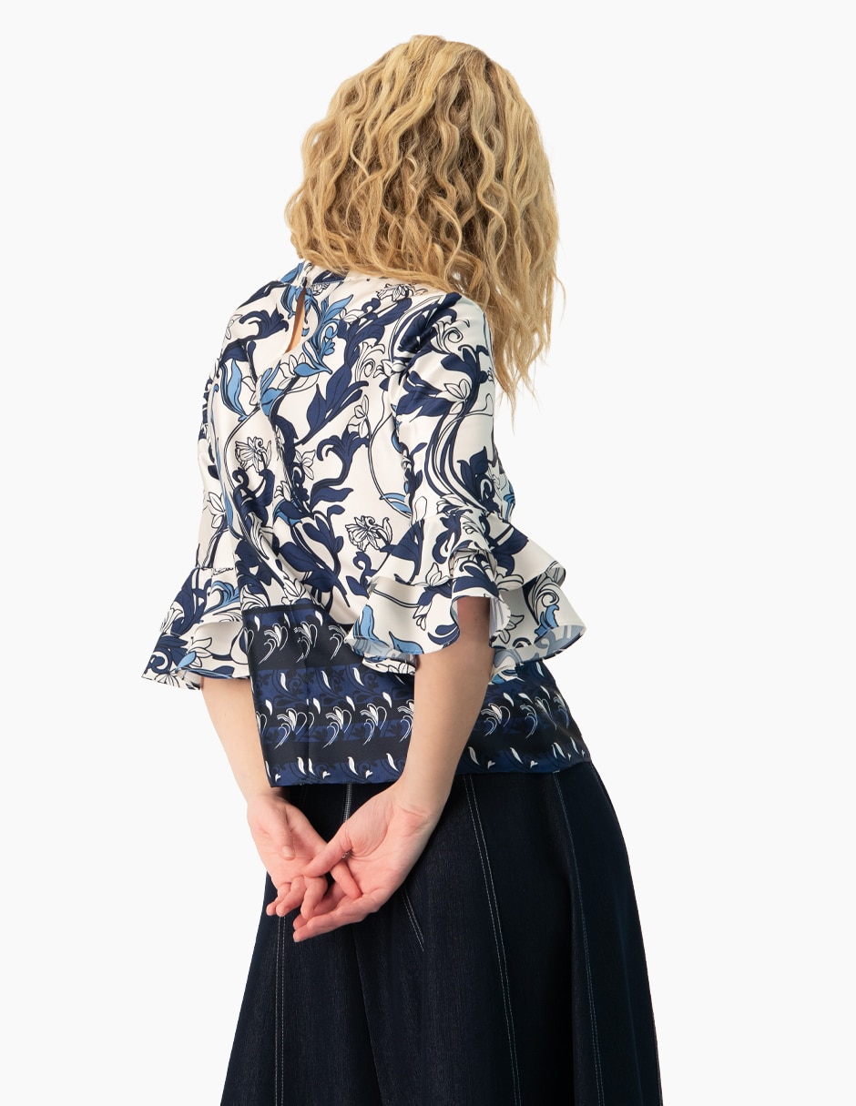 Blusa manga 3/4 para mujer 2