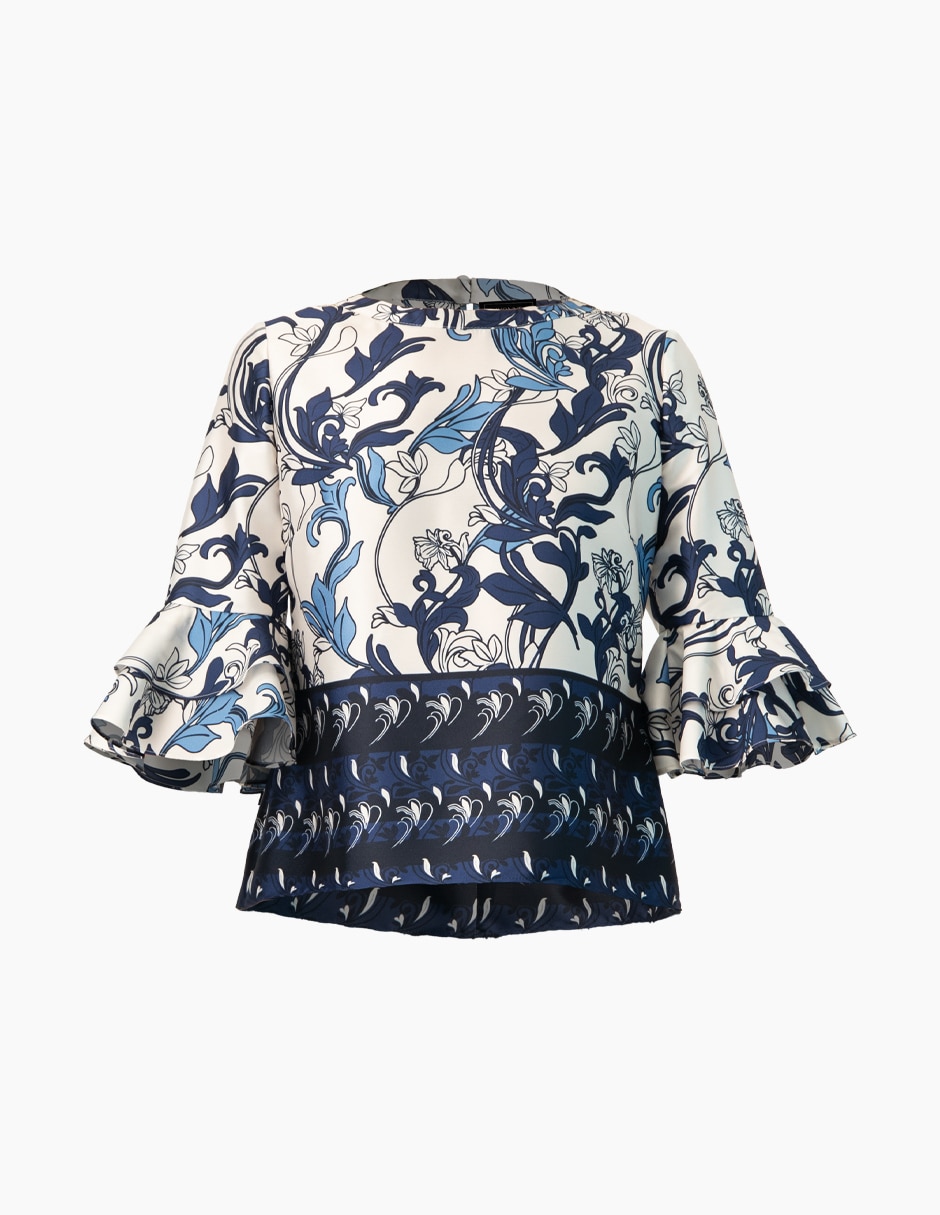 Blusa manga 3/4 para mujer 7