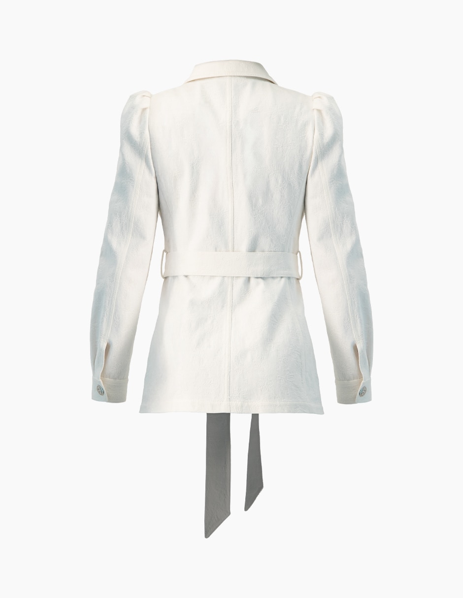 Gabardina con bolsillos para mujer 7