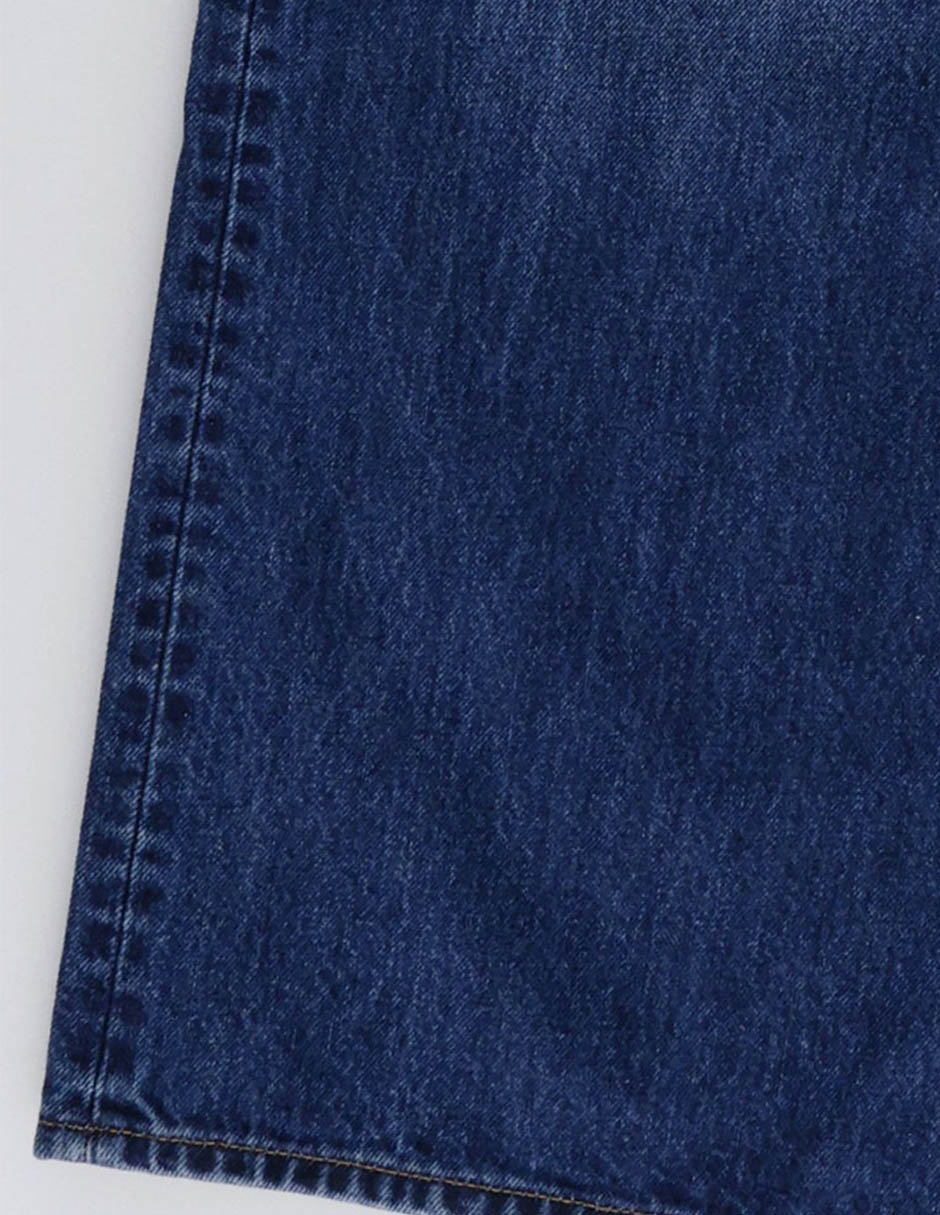 Jeans wide leg cintura media para mujer 6