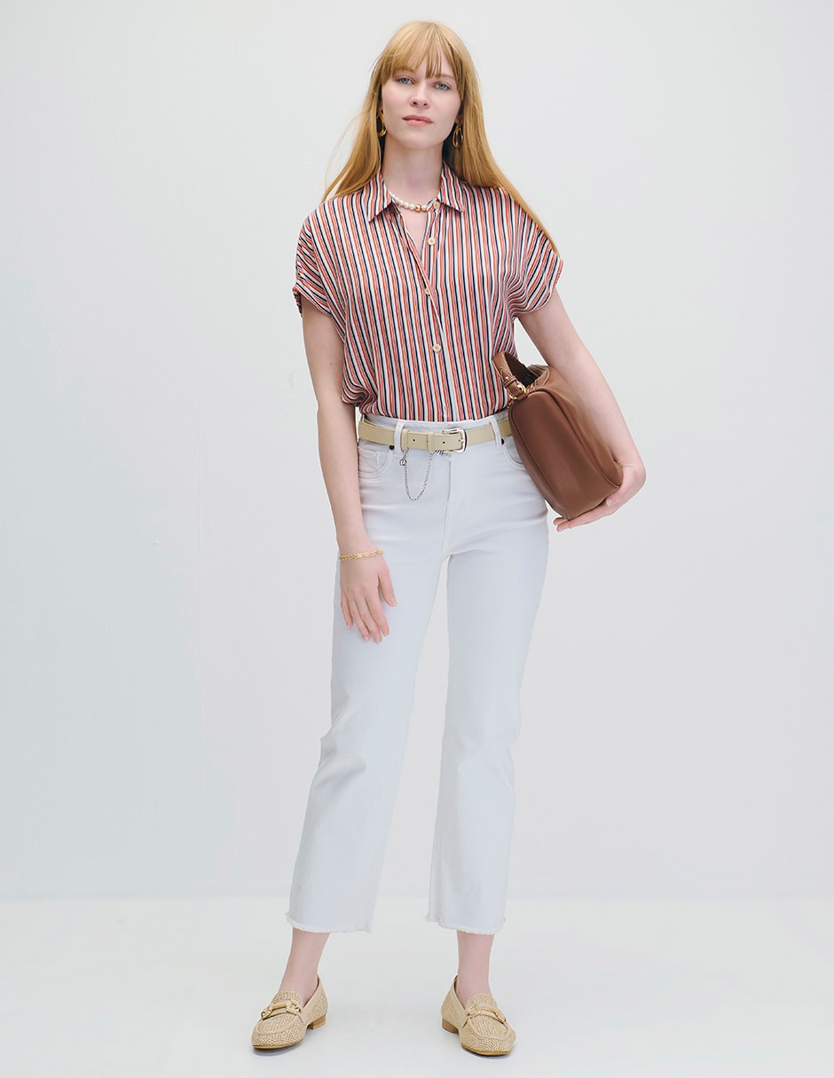 Blusa Marsella manga corta para mujer 2
