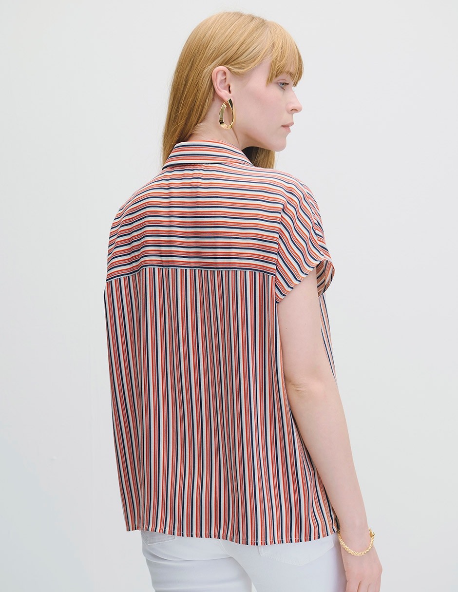 Blusa Marsella manga corta para mujer 3