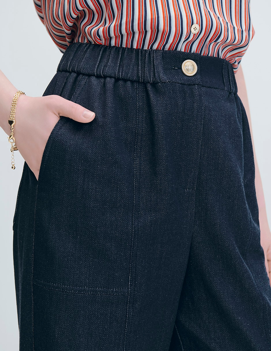 Pantalón regular para mujer 4