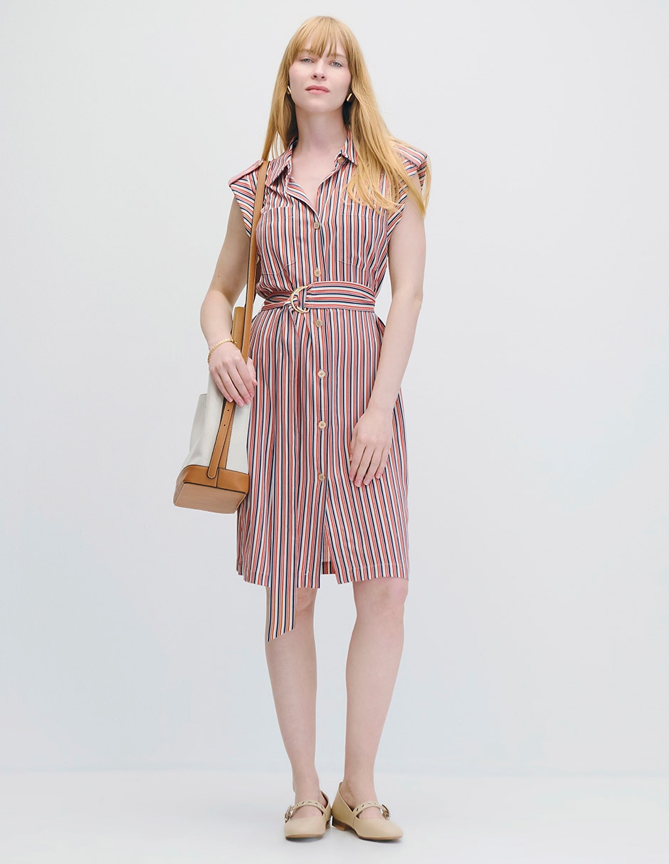 Vestido a la rodilla casual Marsella para mujer