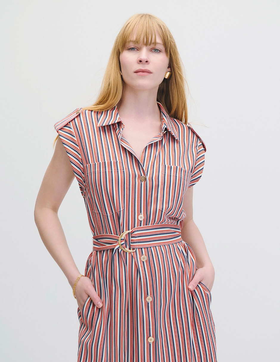 Vestido a la rodilla casual Marsella para mujer 2