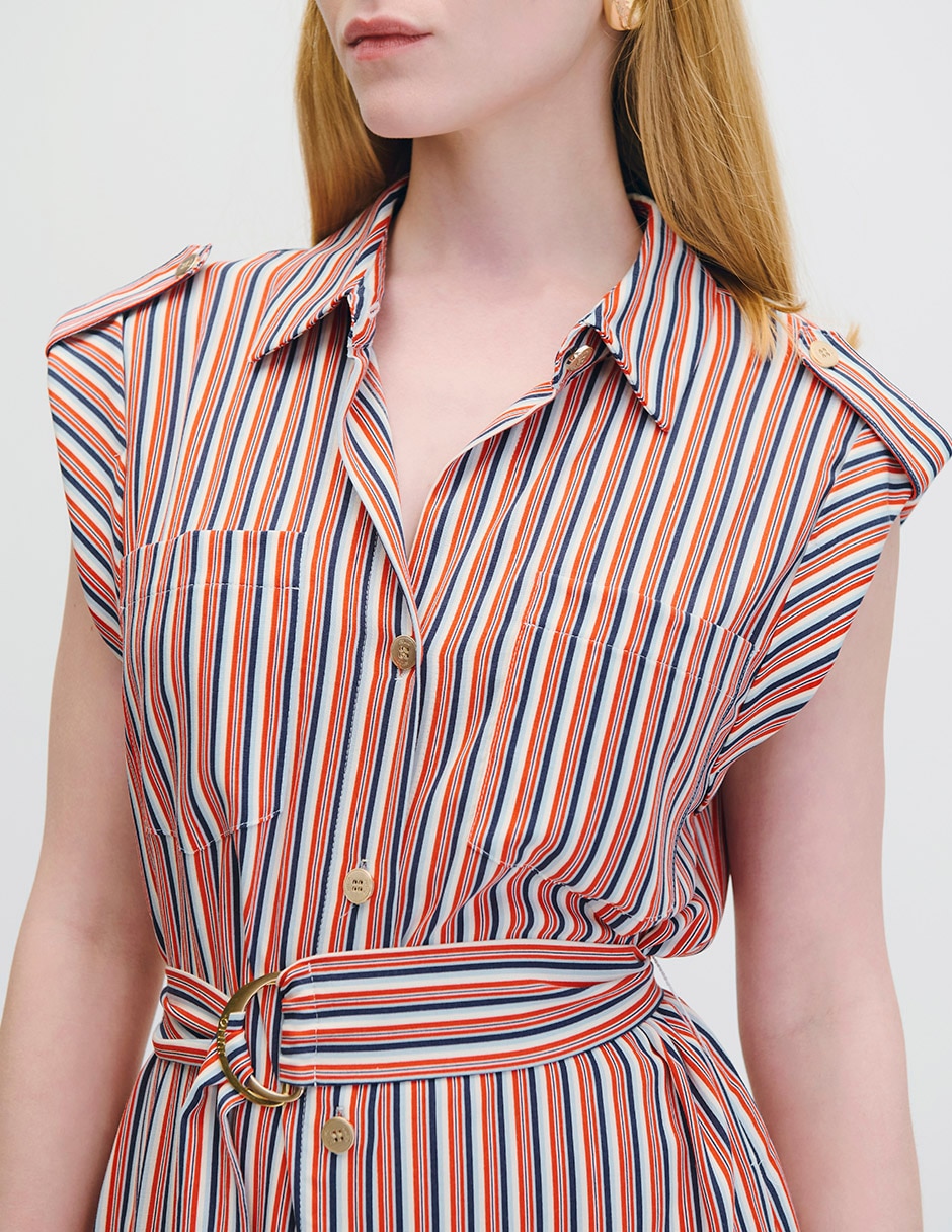 Vestido a la rodilla casual Marsella para mujer 4