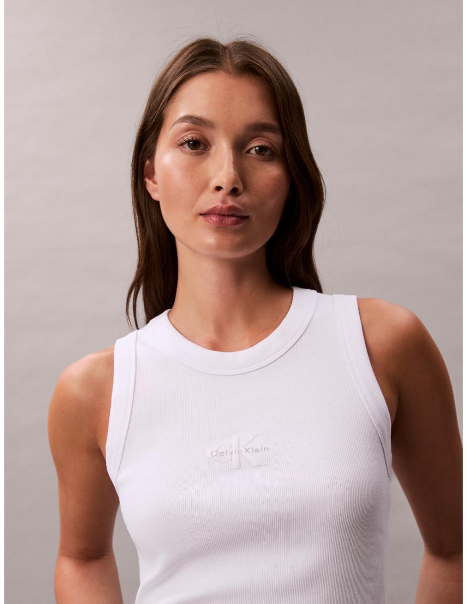 Top cuello redondo tirante ancho 3