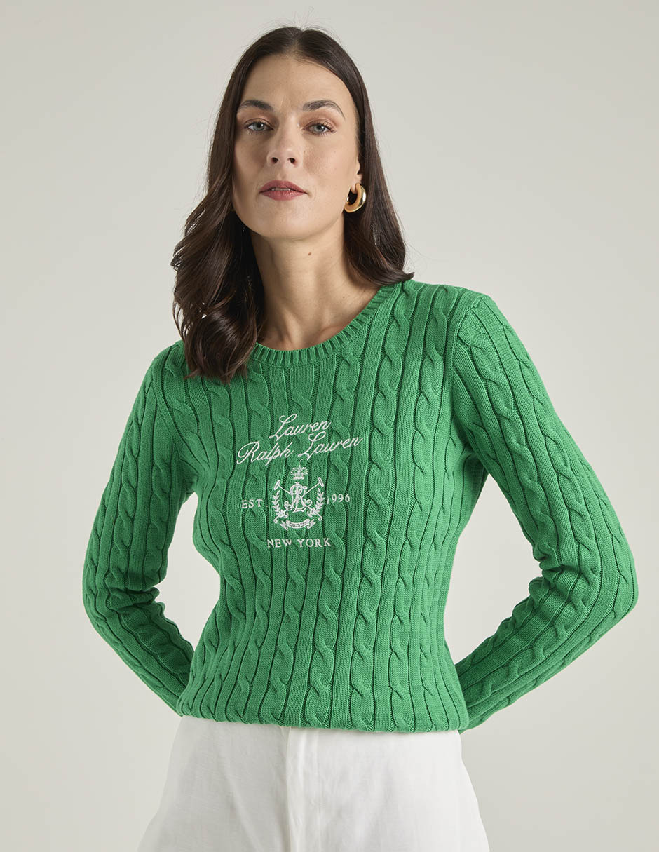Suéter cuello redondo para mujer Suéter cuello redondo para mujer