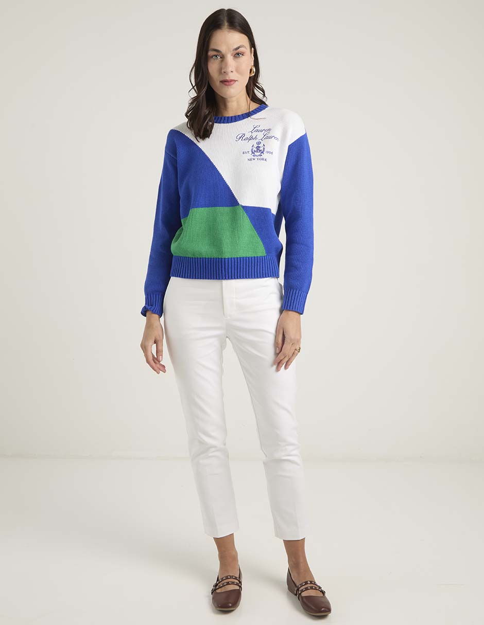 Suéter cuello redondo para mujer 3