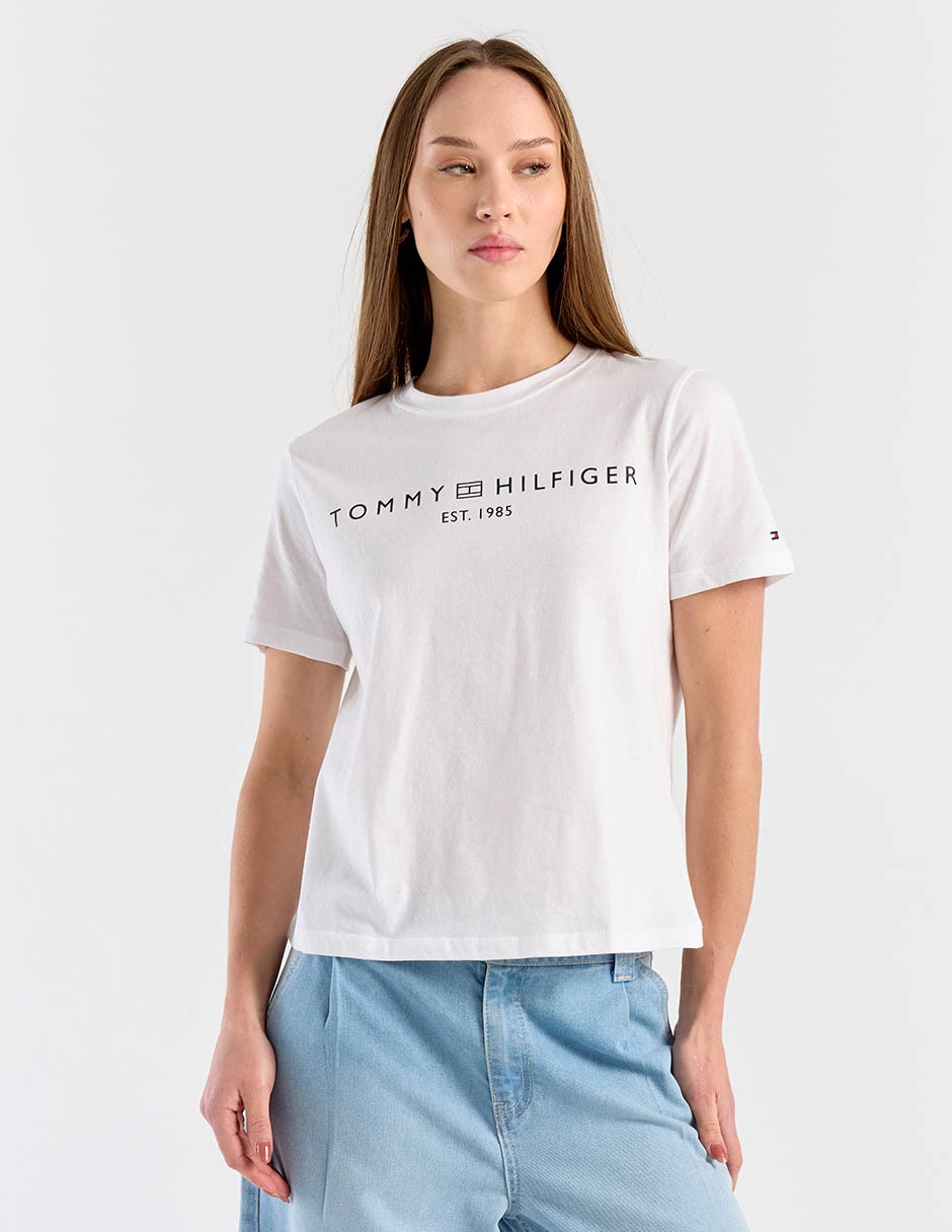 Playera manga corta cuello redondo para mujer 2