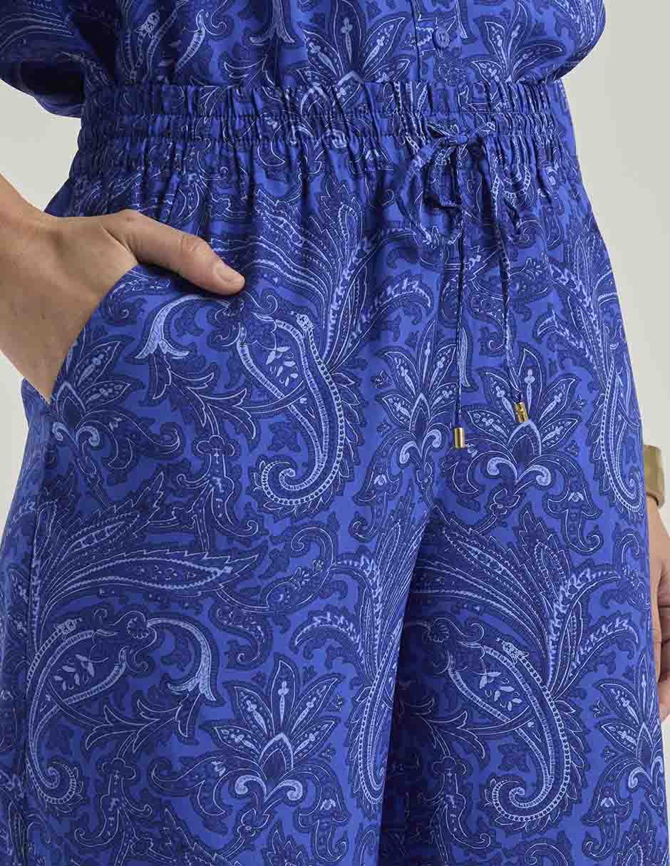 Pantalón relaxed wide leg para mujer 4
