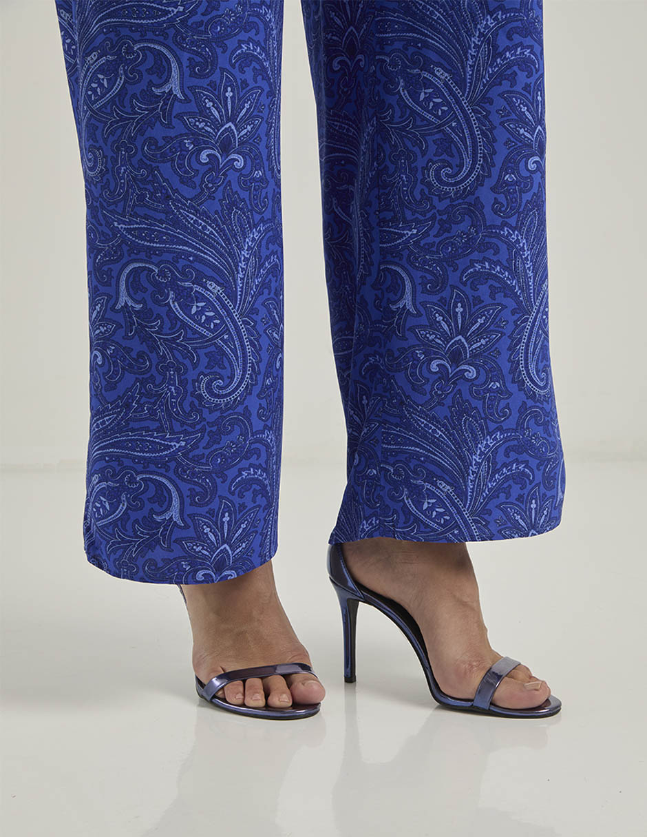 Pantalón relaxed wide leg para mujer 5
