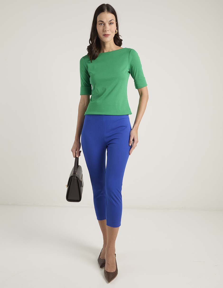 Pantalón capri skinny para mujer 2