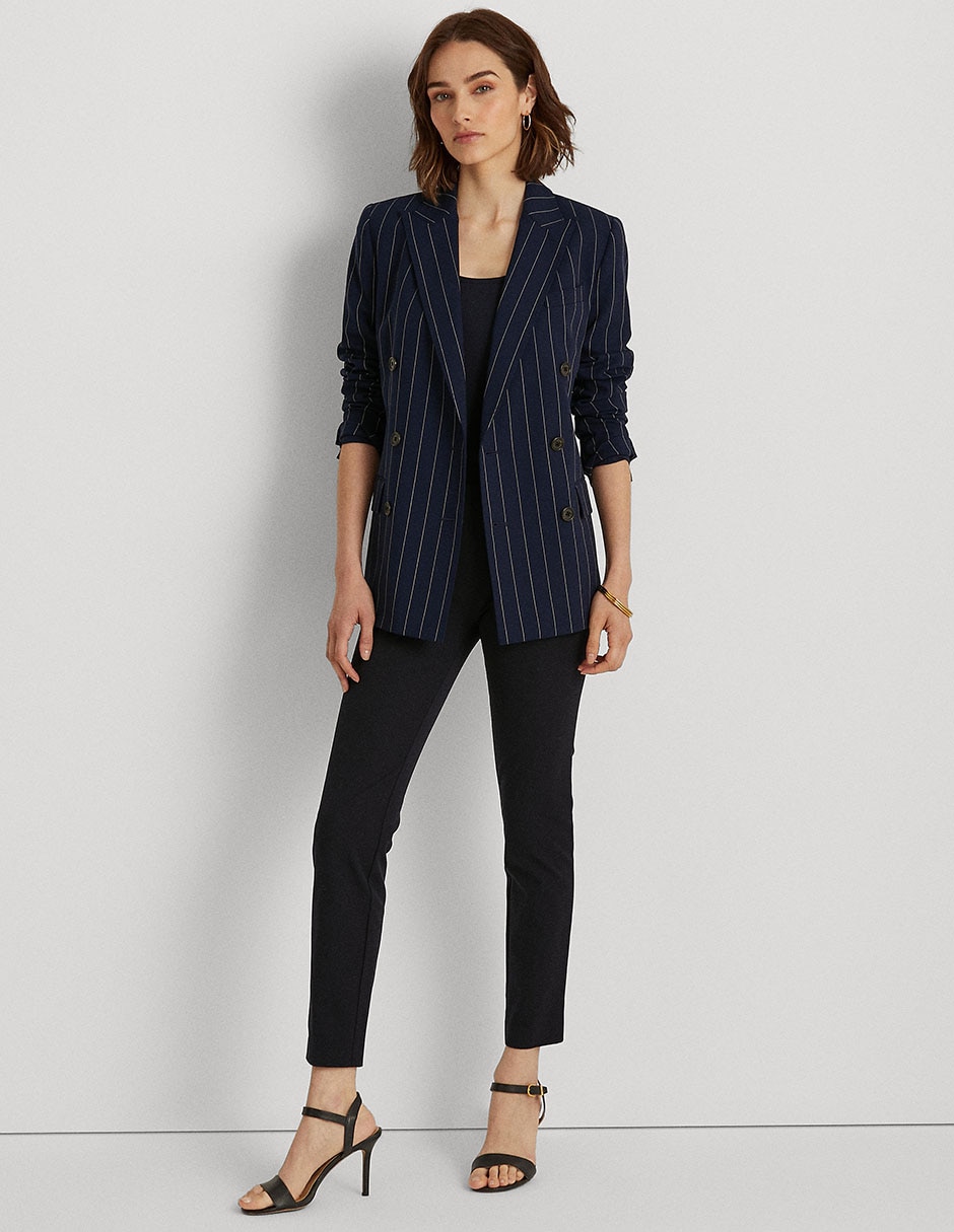 Pantalón capri Lauren Petite skinny para mujer