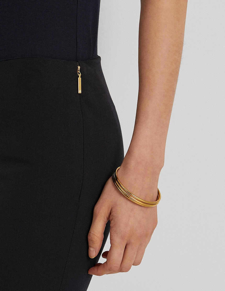 Pantalón capri Lauren Petite skinny para mujer
