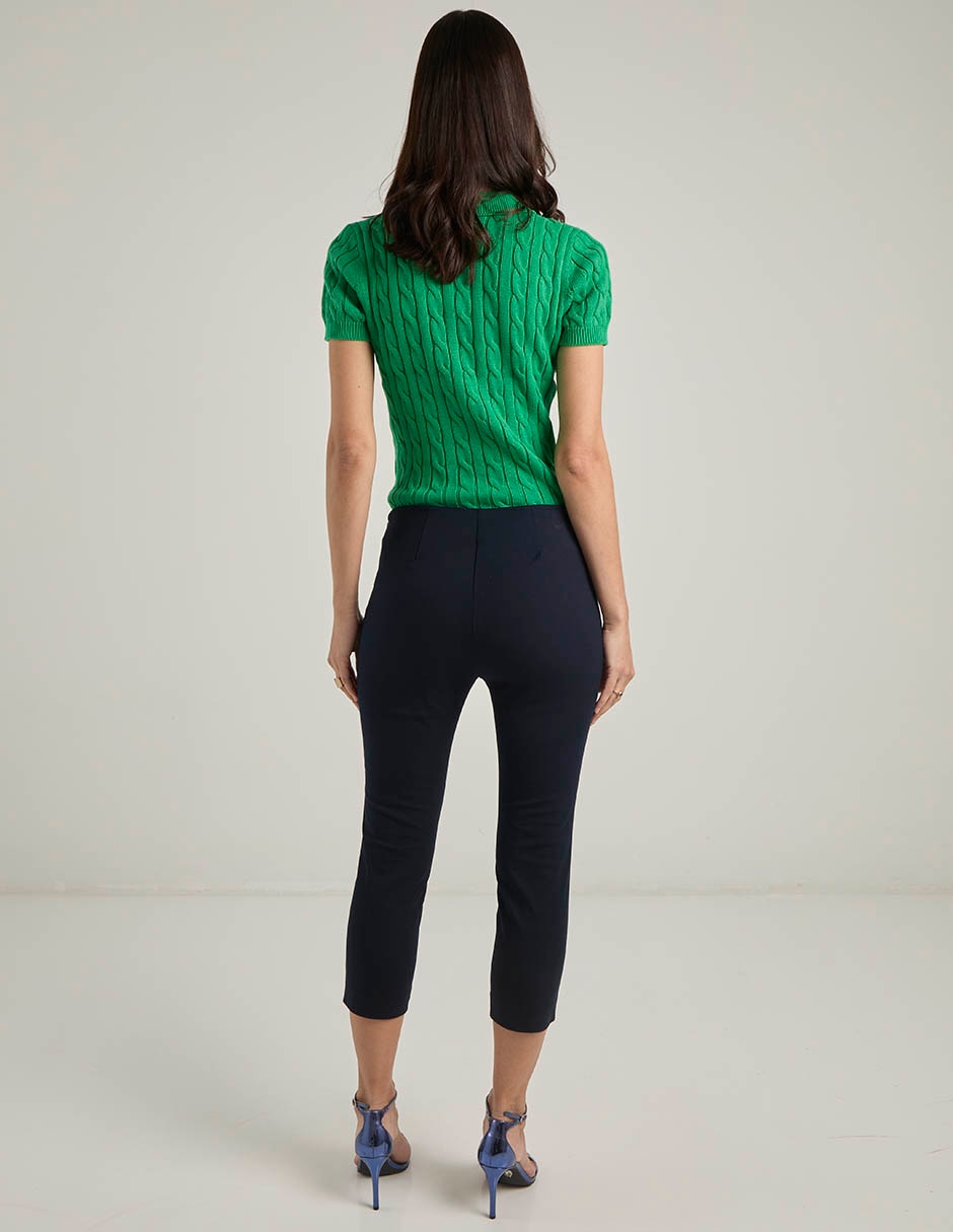 Pantalón capri Lauren Petite skinny para mujer