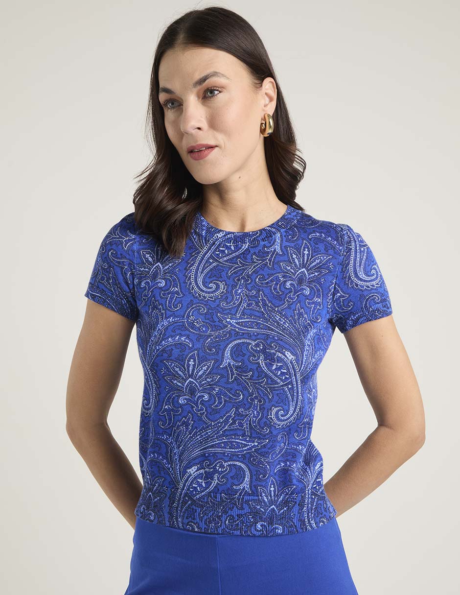 Blusa manga corta para mujer 2