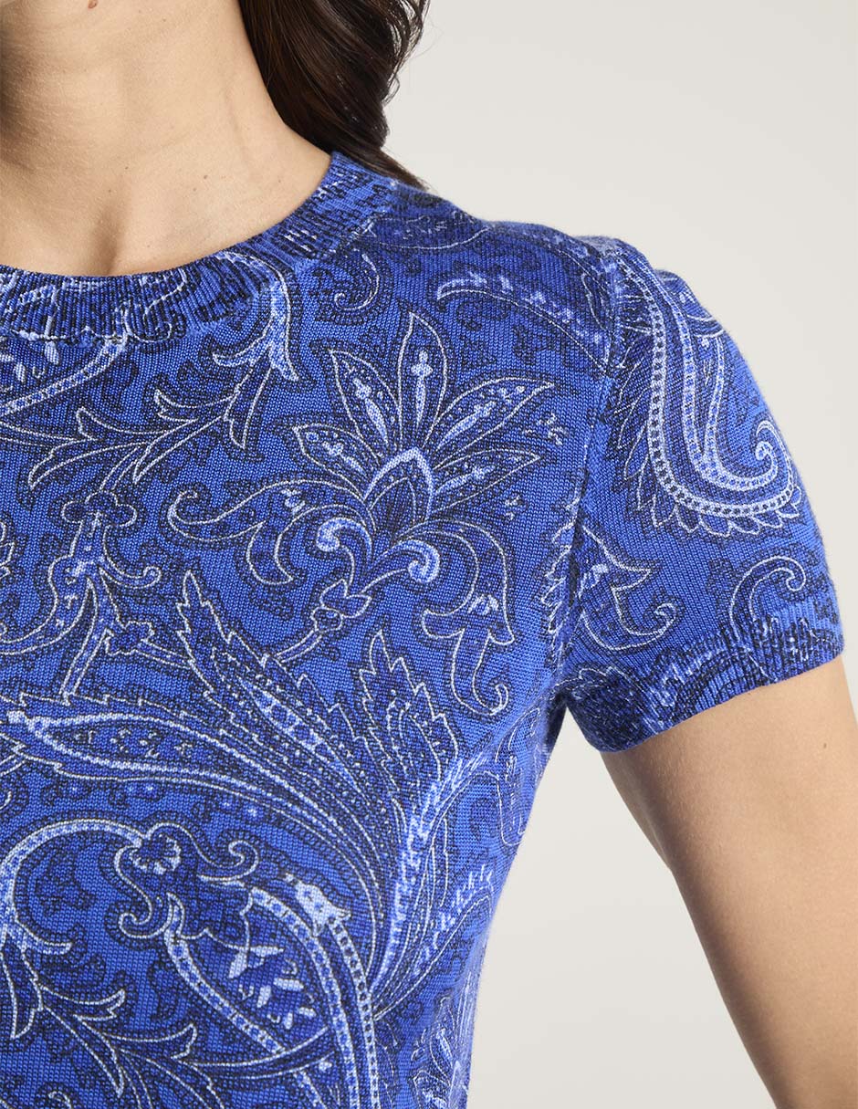 Blusa manga corta para mujer 5