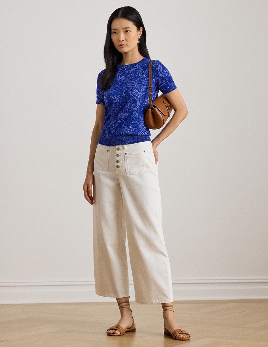 Blusa manga corta para mujer 3