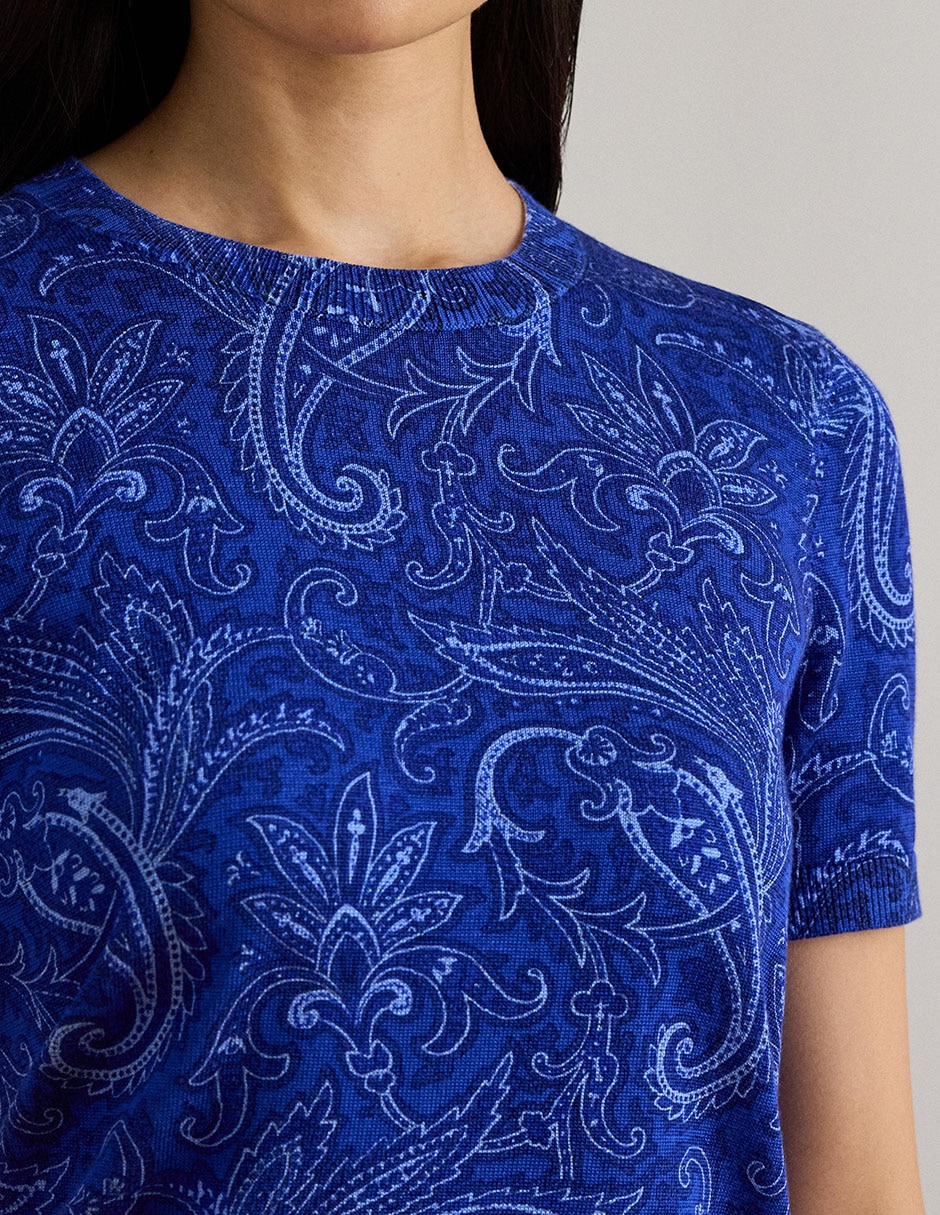 Blusa manga corta para mujer 4