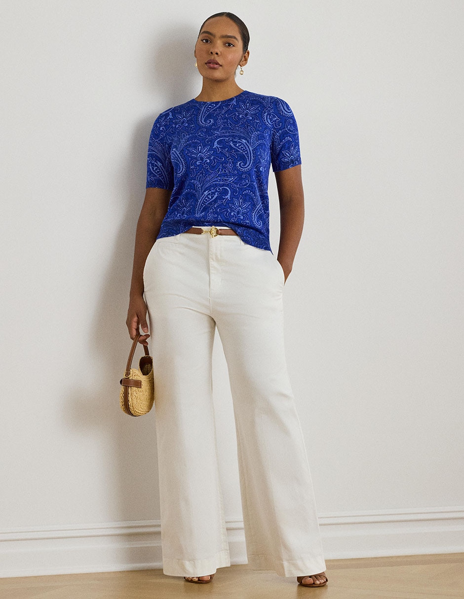 Blusa manga corta para mujer 3