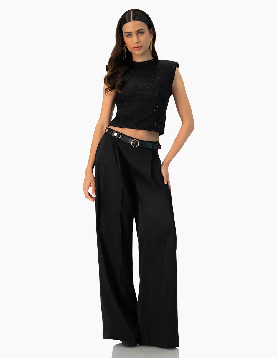 Blusa sin manga para mujer 11