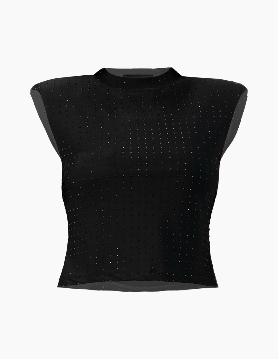 Blusa sin manga para mujer 14