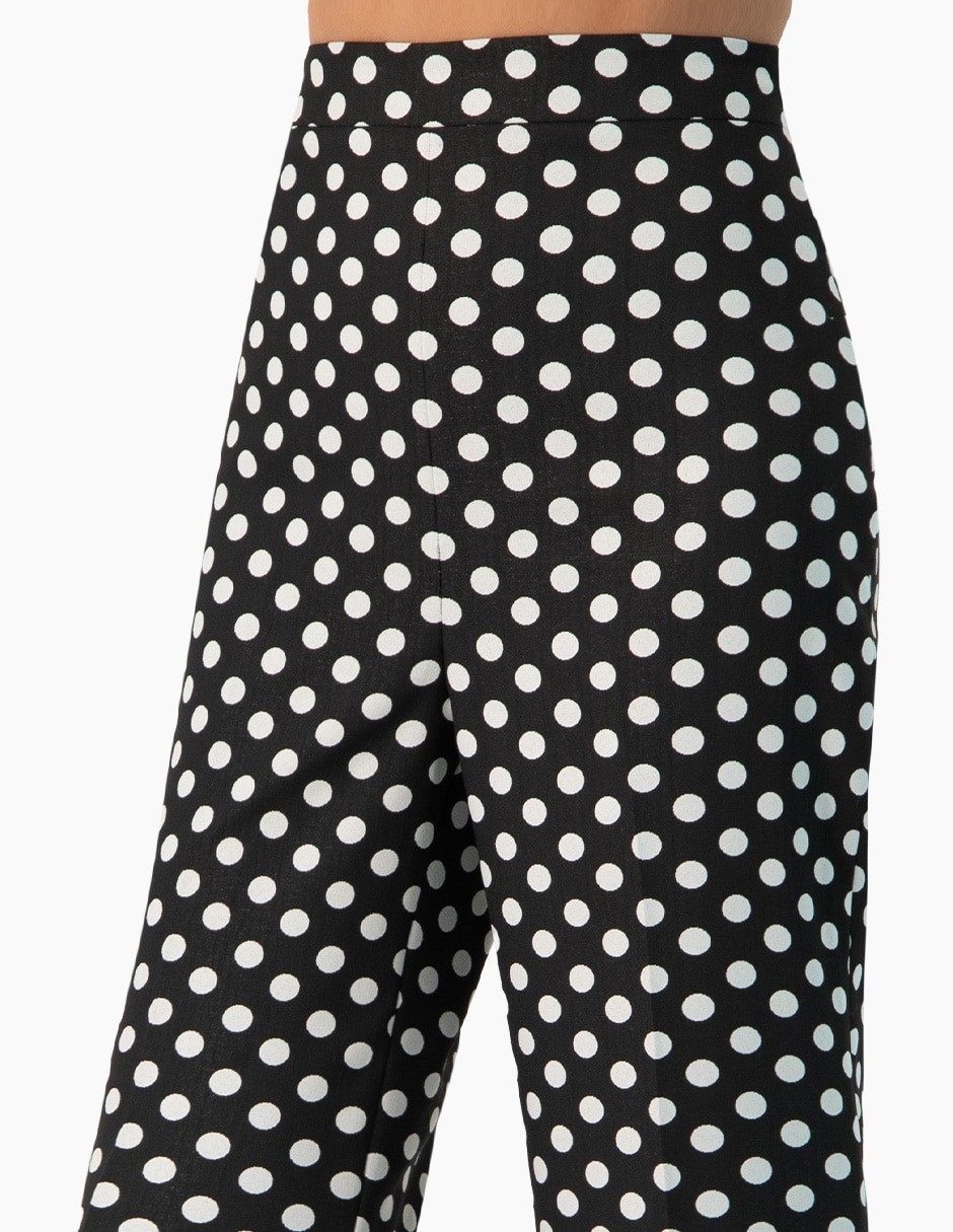 Pantalón acampanado regular para mujer 6