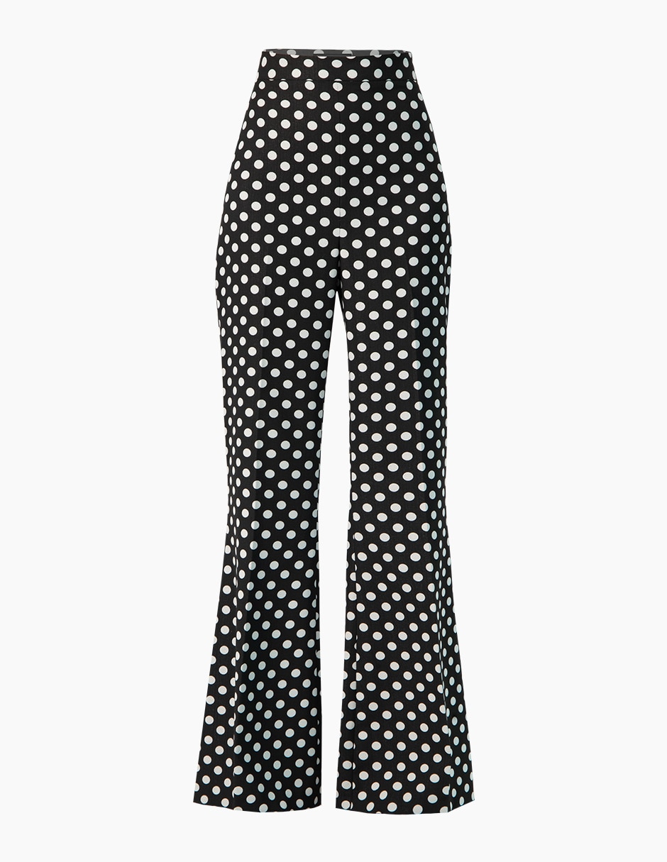 Pantalón acampanado regular para mujer 7