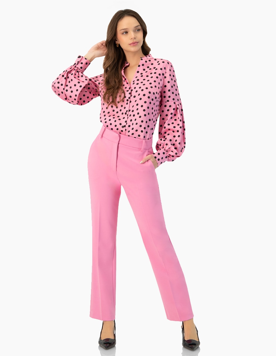 Pantalón regular para mujer 5