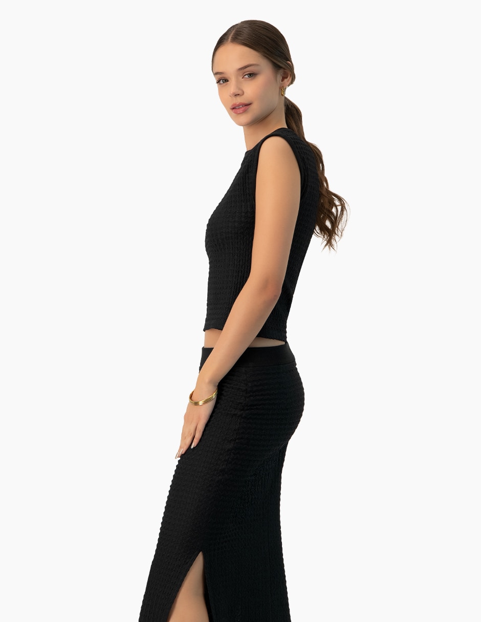 Blusa sin manga para mujer 3
