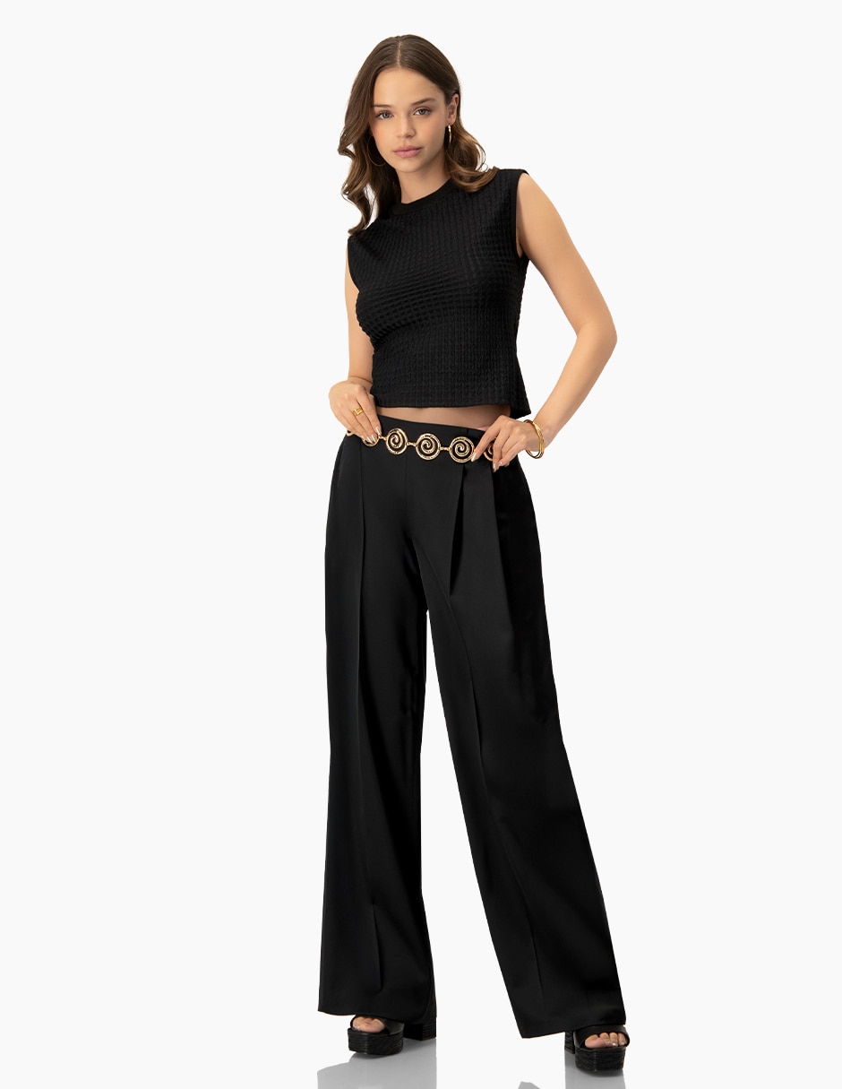 Blusa sin manga para mujer 5