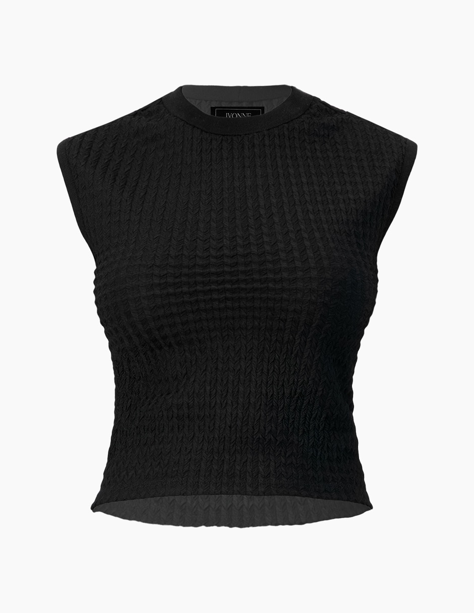 Blusa sin manga para mujer 7