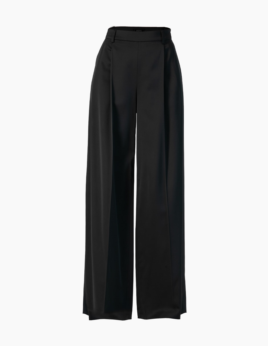 Pantalón coulotte amplio para mujer 7
