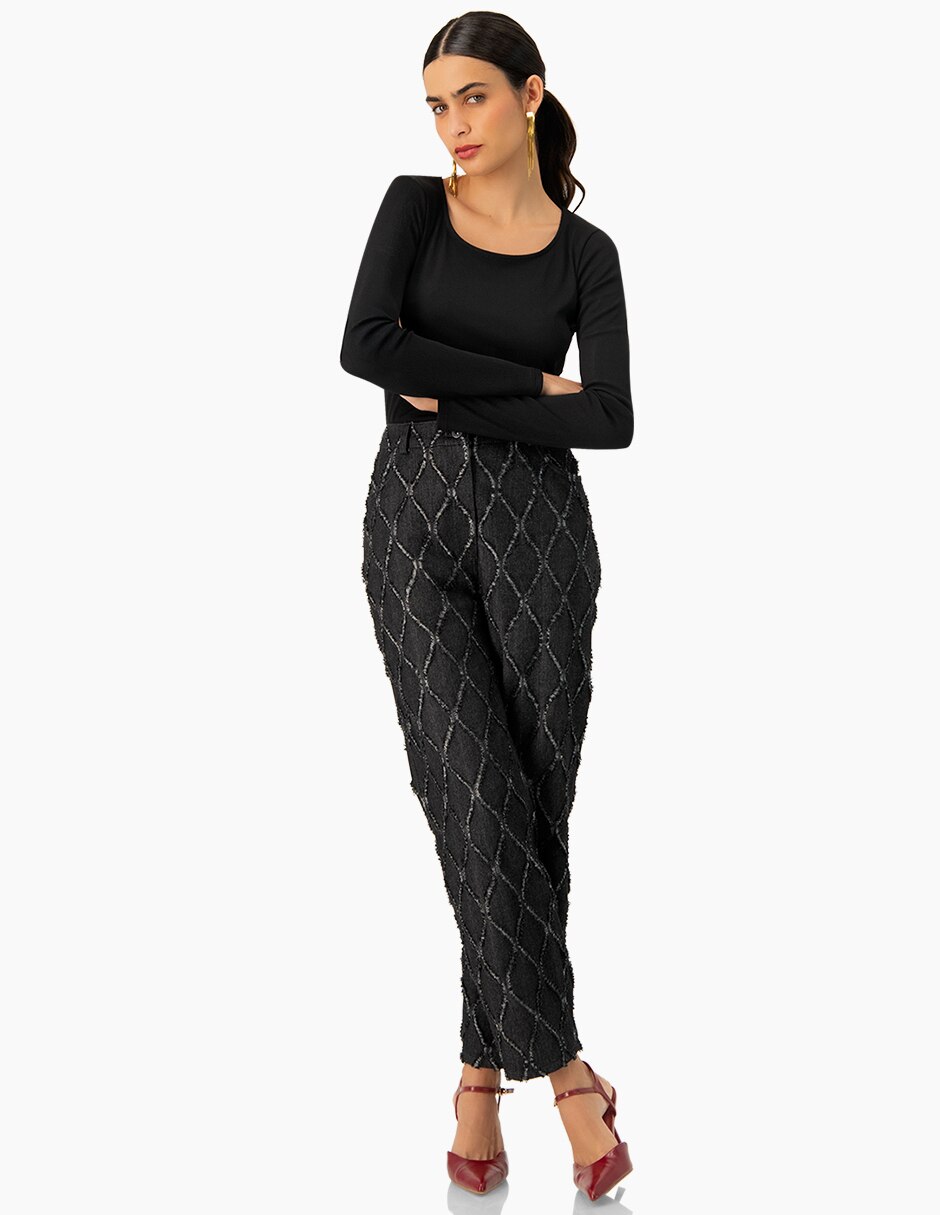 Pantalón regular para mujer 5