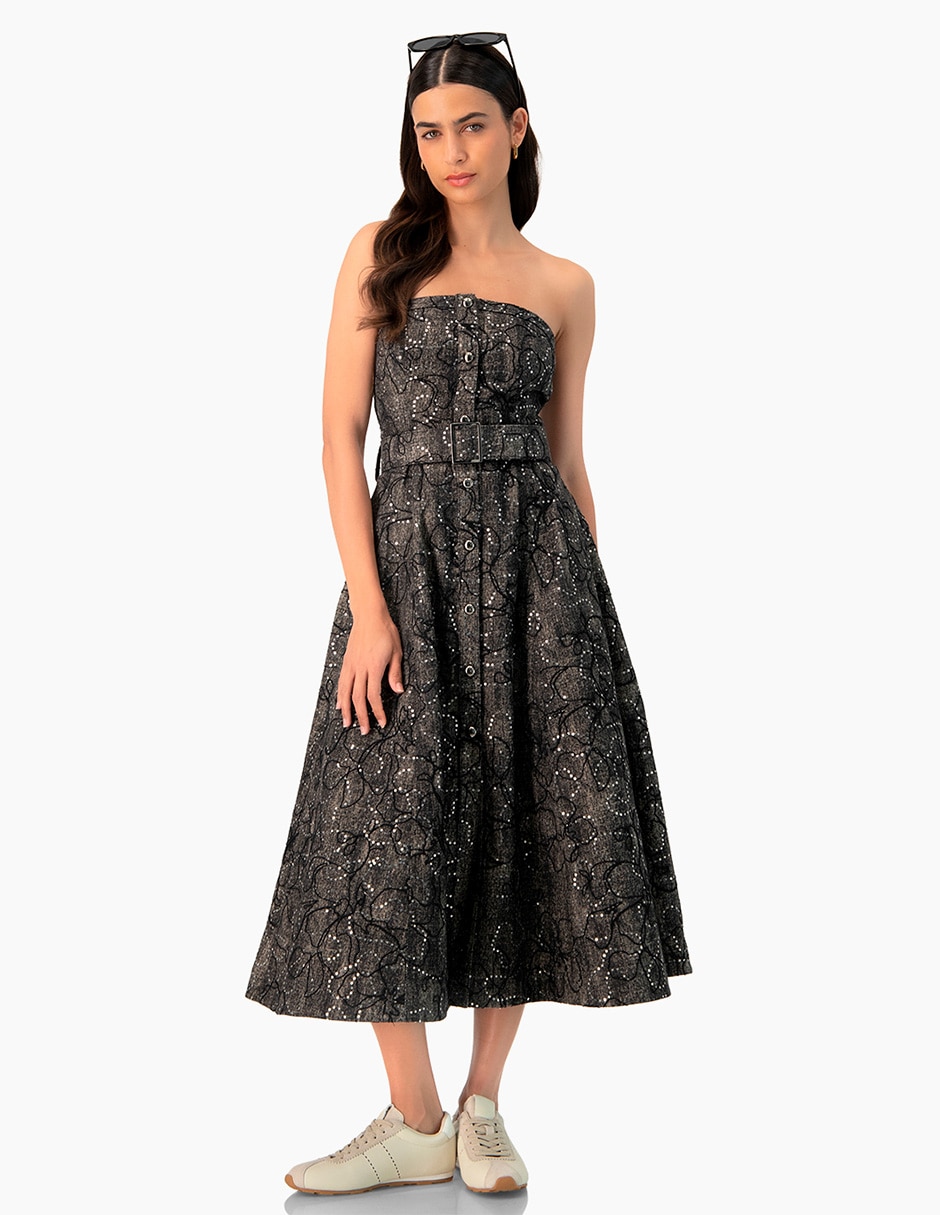 Vestido crop casual para mujer Vestido crop casual para mujer