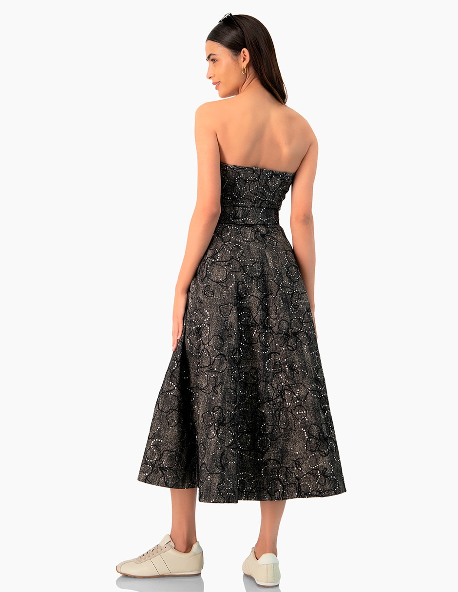 Vestido crop casual para mujer 2