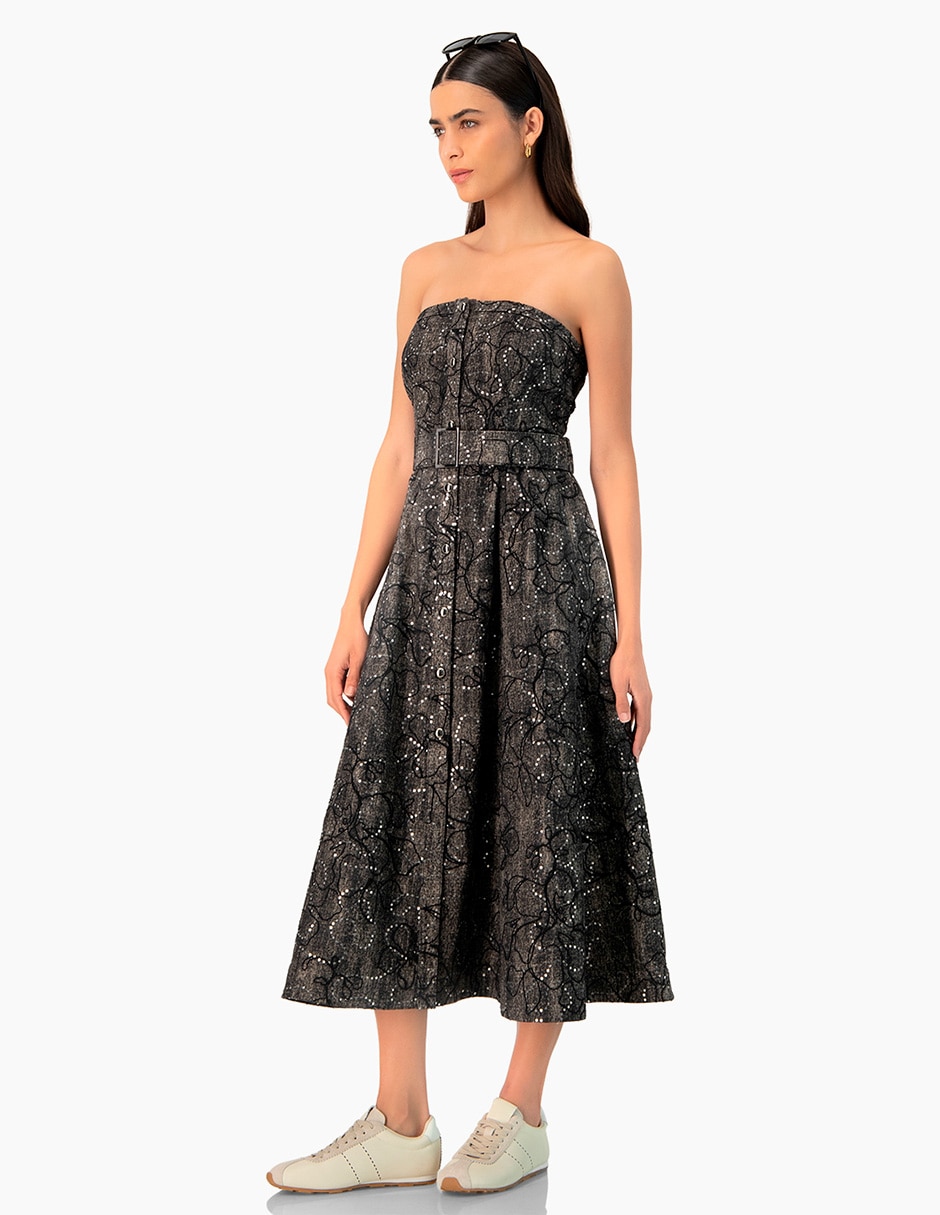 Vestido crop casual para mujer 3