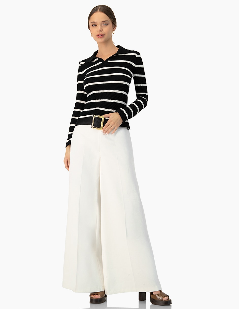 Blusa manga larga para mujer 4