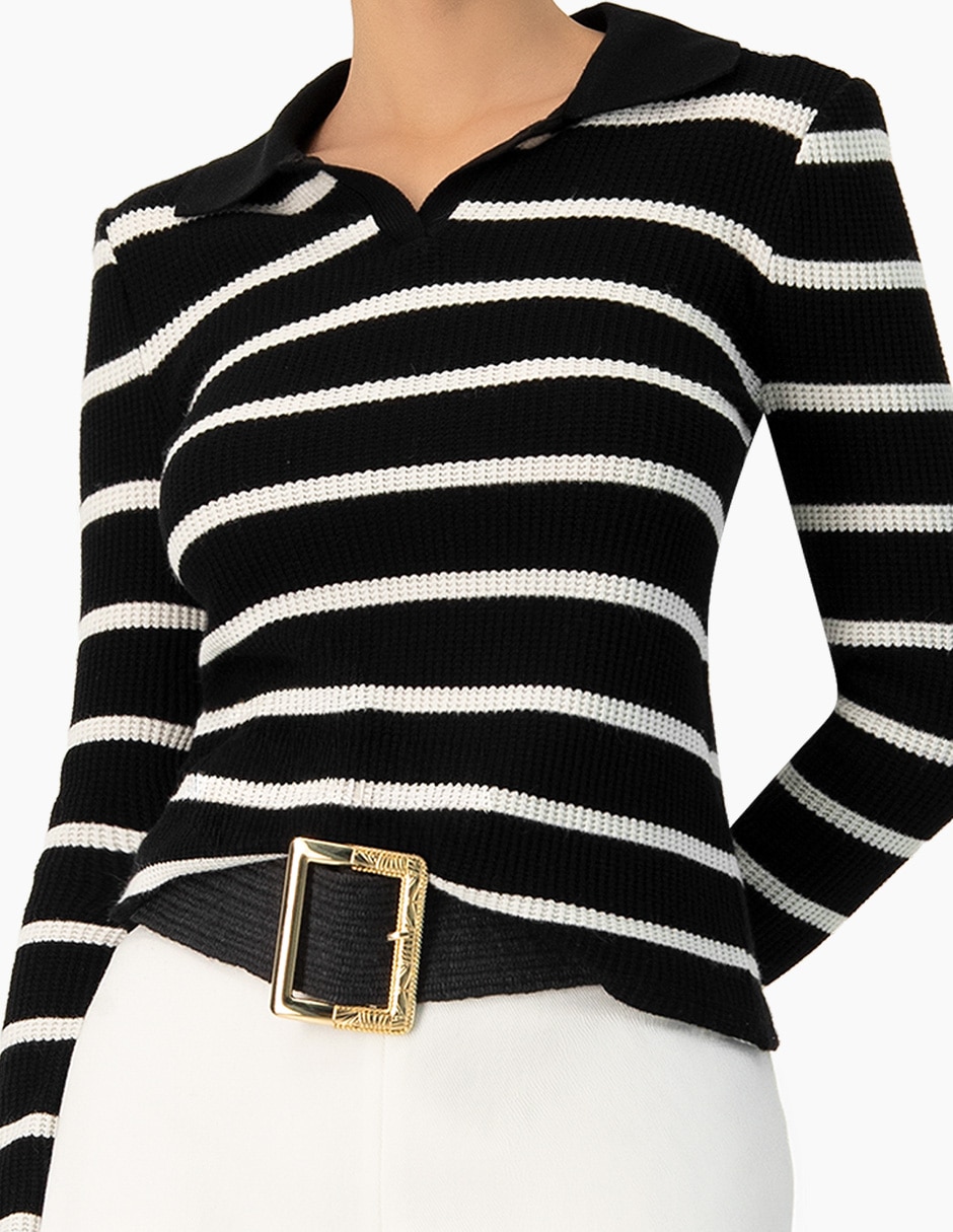 Blusa manga larga para mujer 6