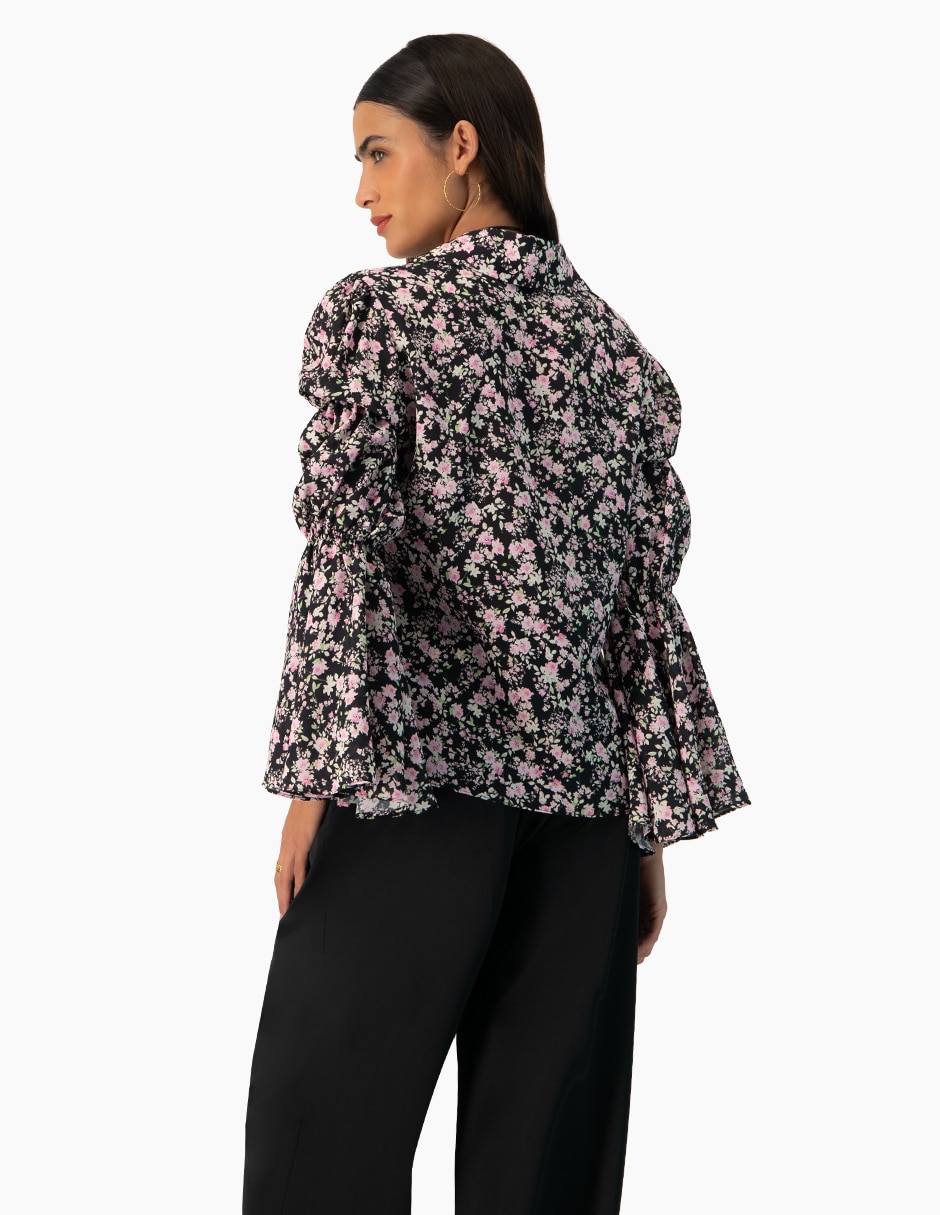 Blusa manga larga para mujer 2
