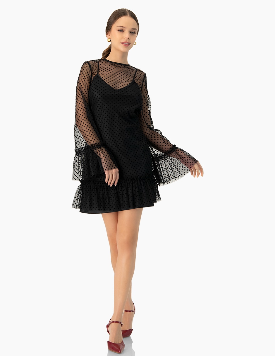 Vestido corto casual para mujer 4