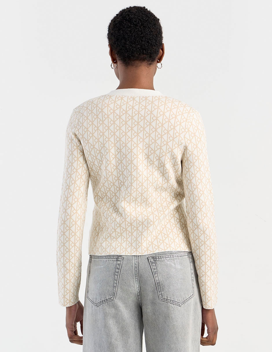 Suéter cuello abierto para mujer 5