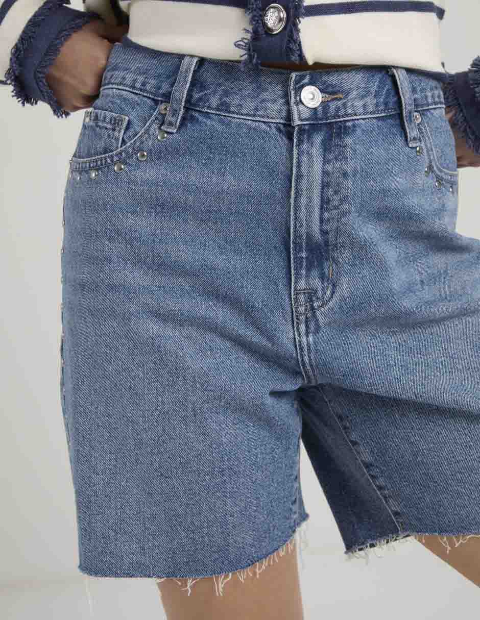 Short de mezclilla para mujer 4