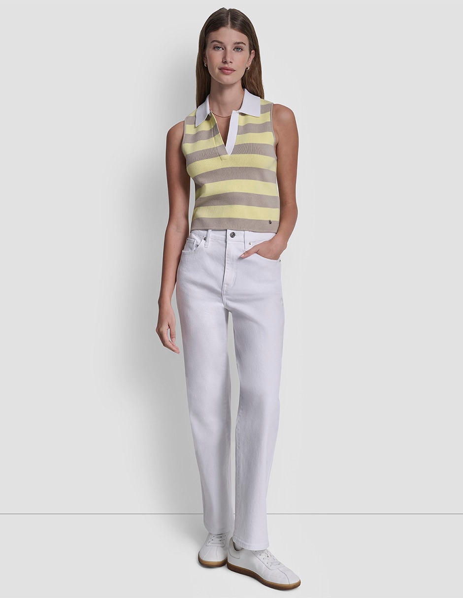 Top cuello camisero 5