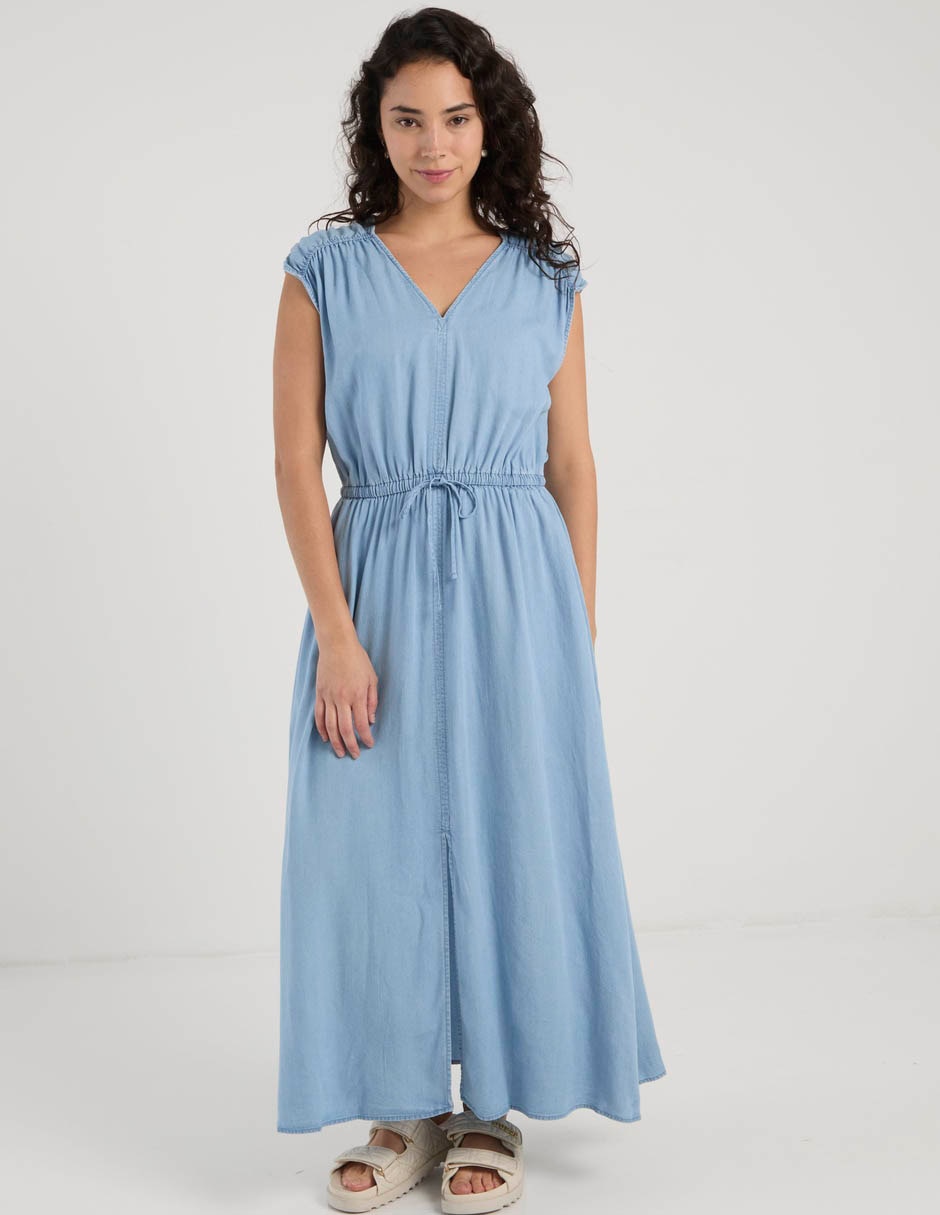 Vestido largo casual para mujer 2