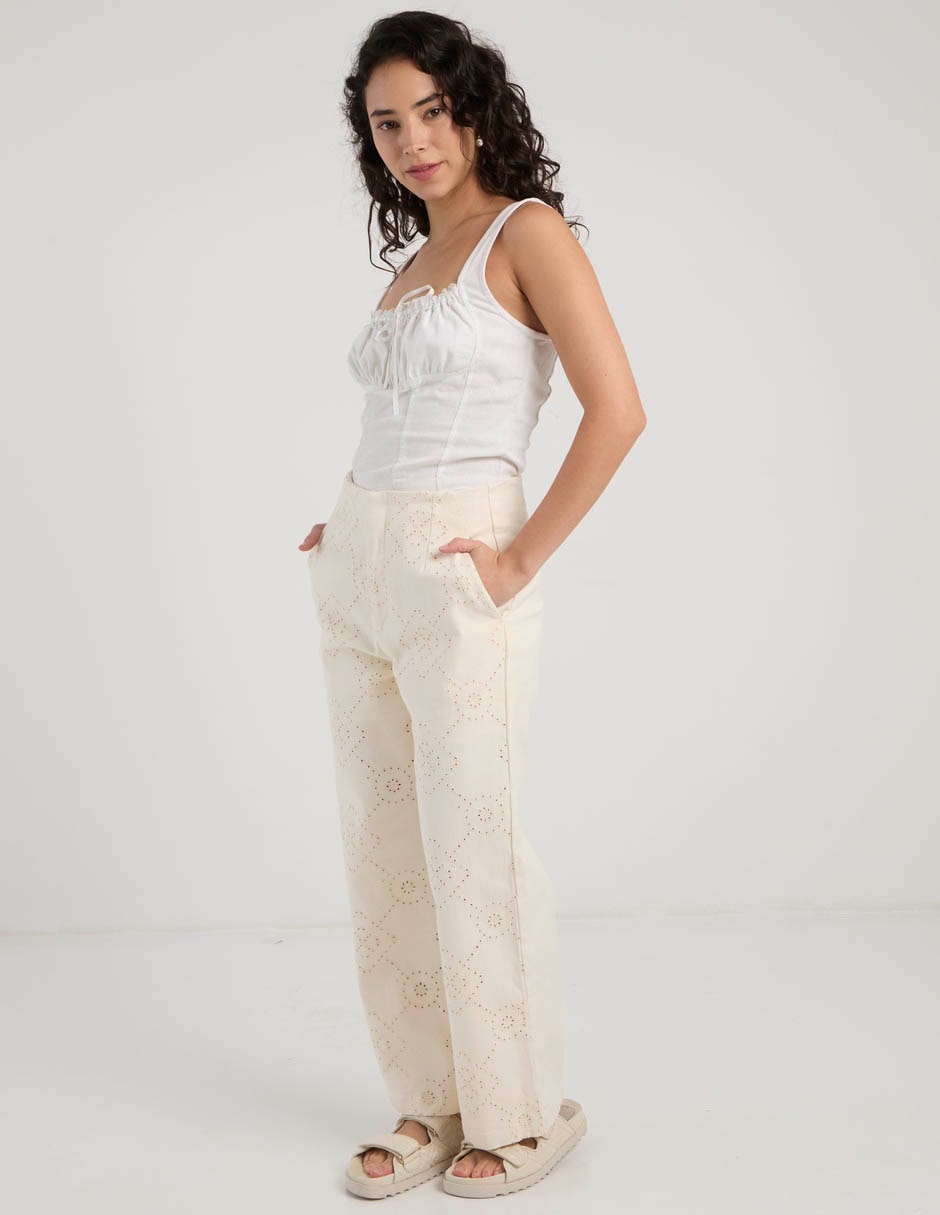 Pantalón amplio para mujer 3