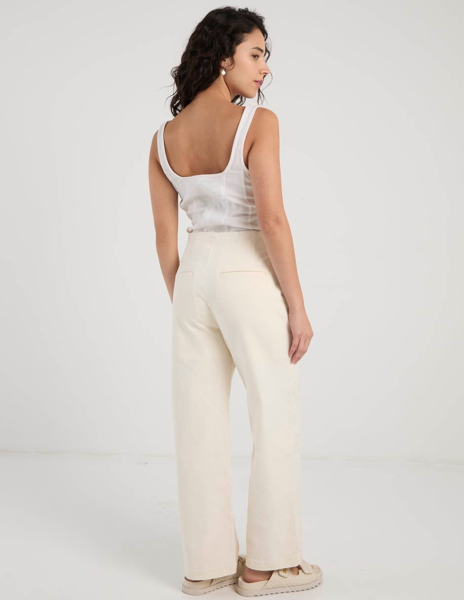Pantalón amplio para mujer 6